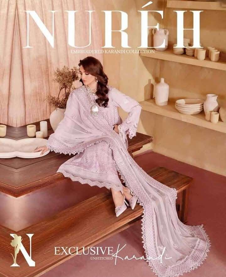 EXCLUSIVE EMBROIDERED KARANDI COLLECTION 2025 BY NUREH